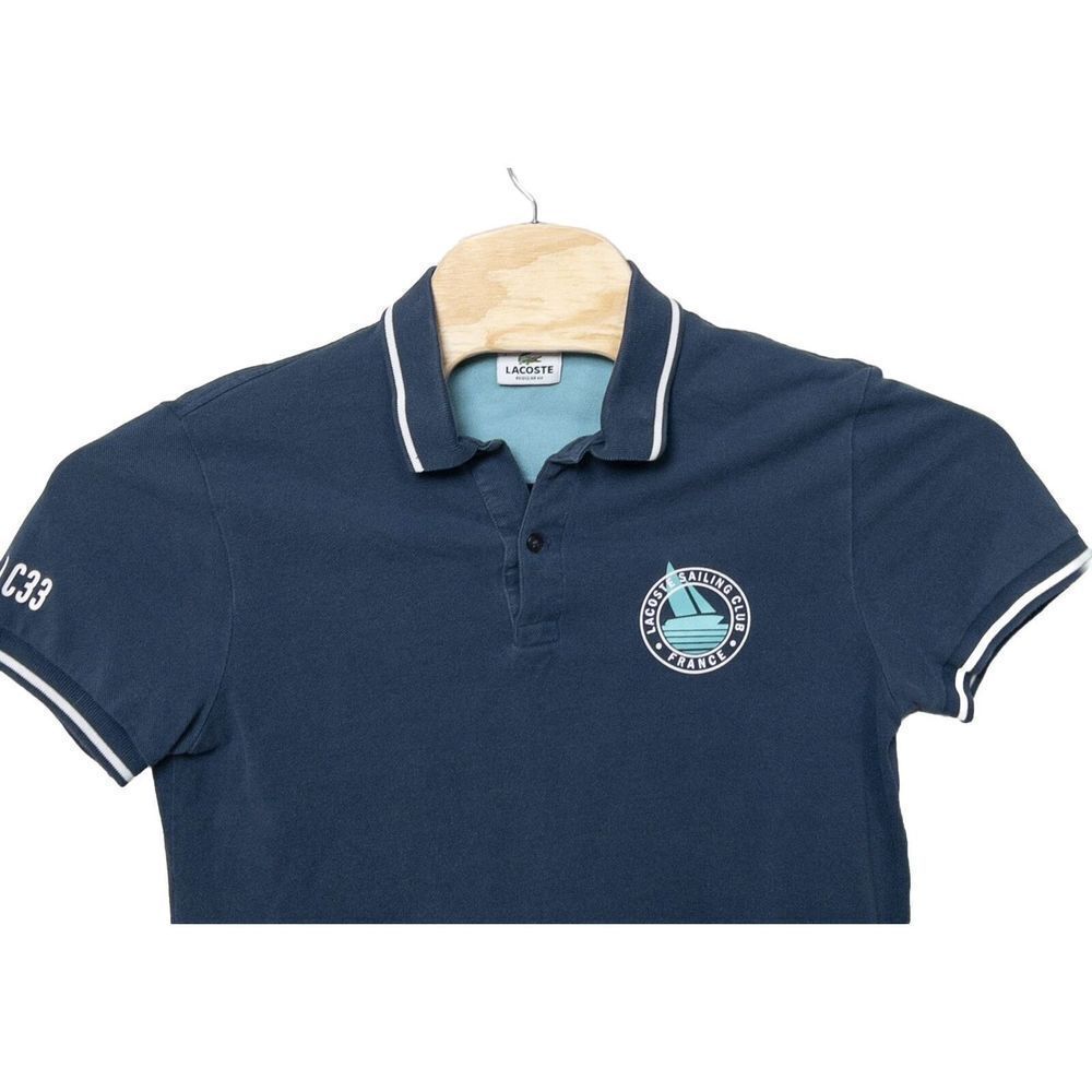 Lacoste Men's Navy Polo Shirt